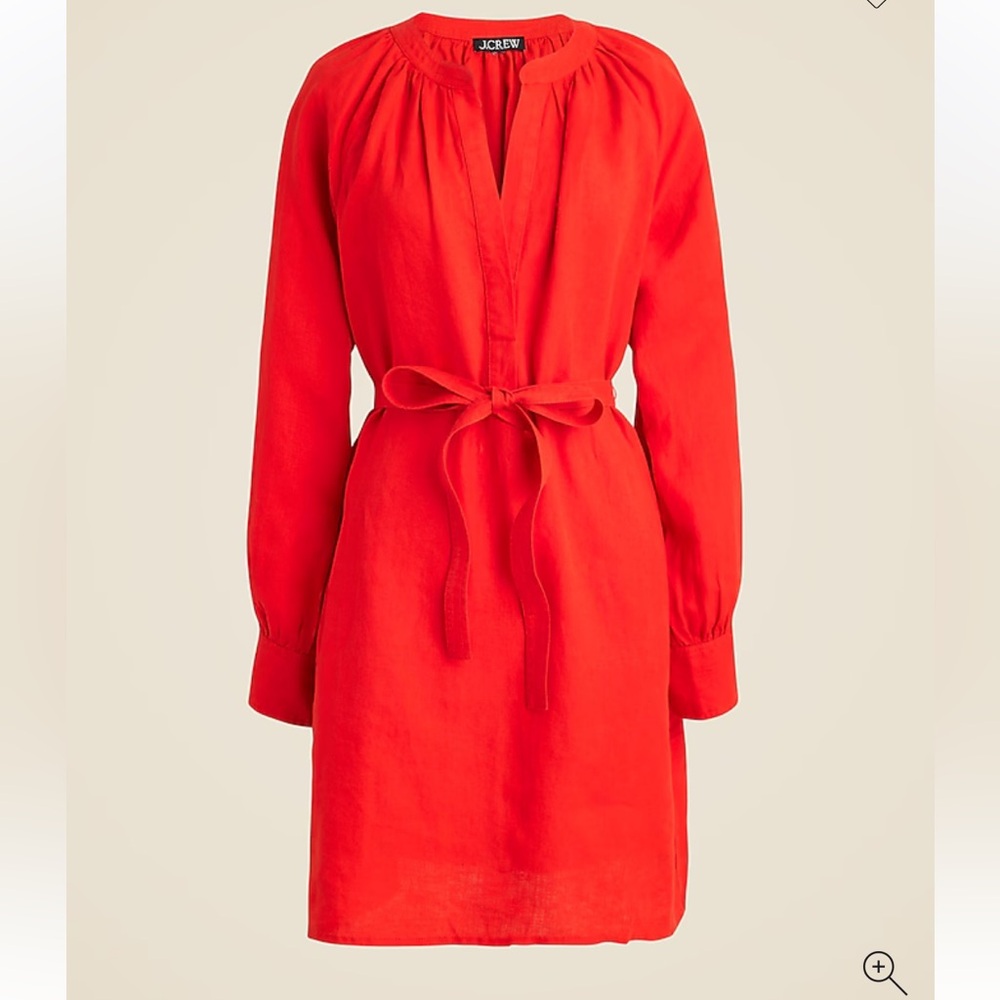 J. Crew Cabana mini dress in linen